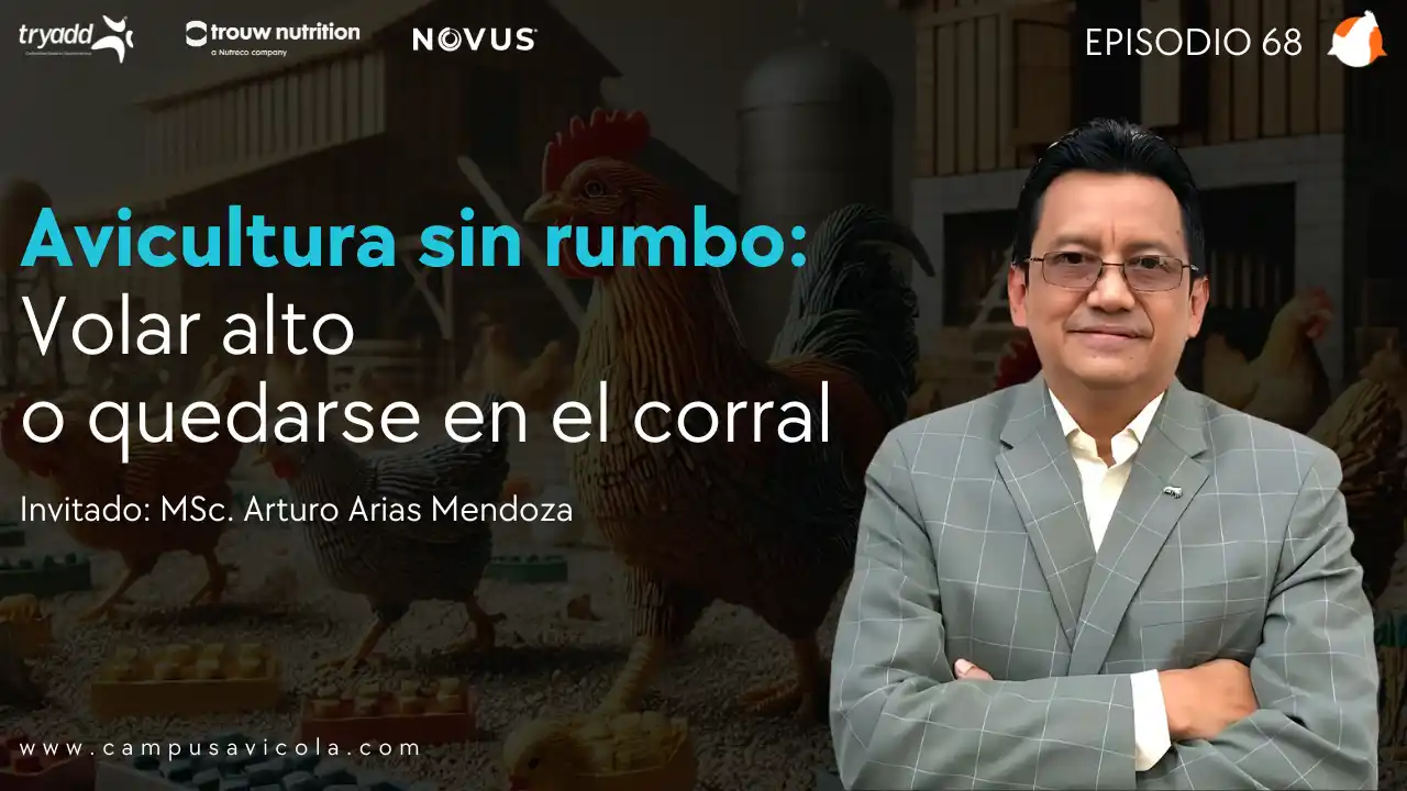 AviPodcast #68 – Avicultura estratégica: Del crecimiento intuitivo a la profesionalización de la empresa – MSc. Arturo Arias Mendoza.